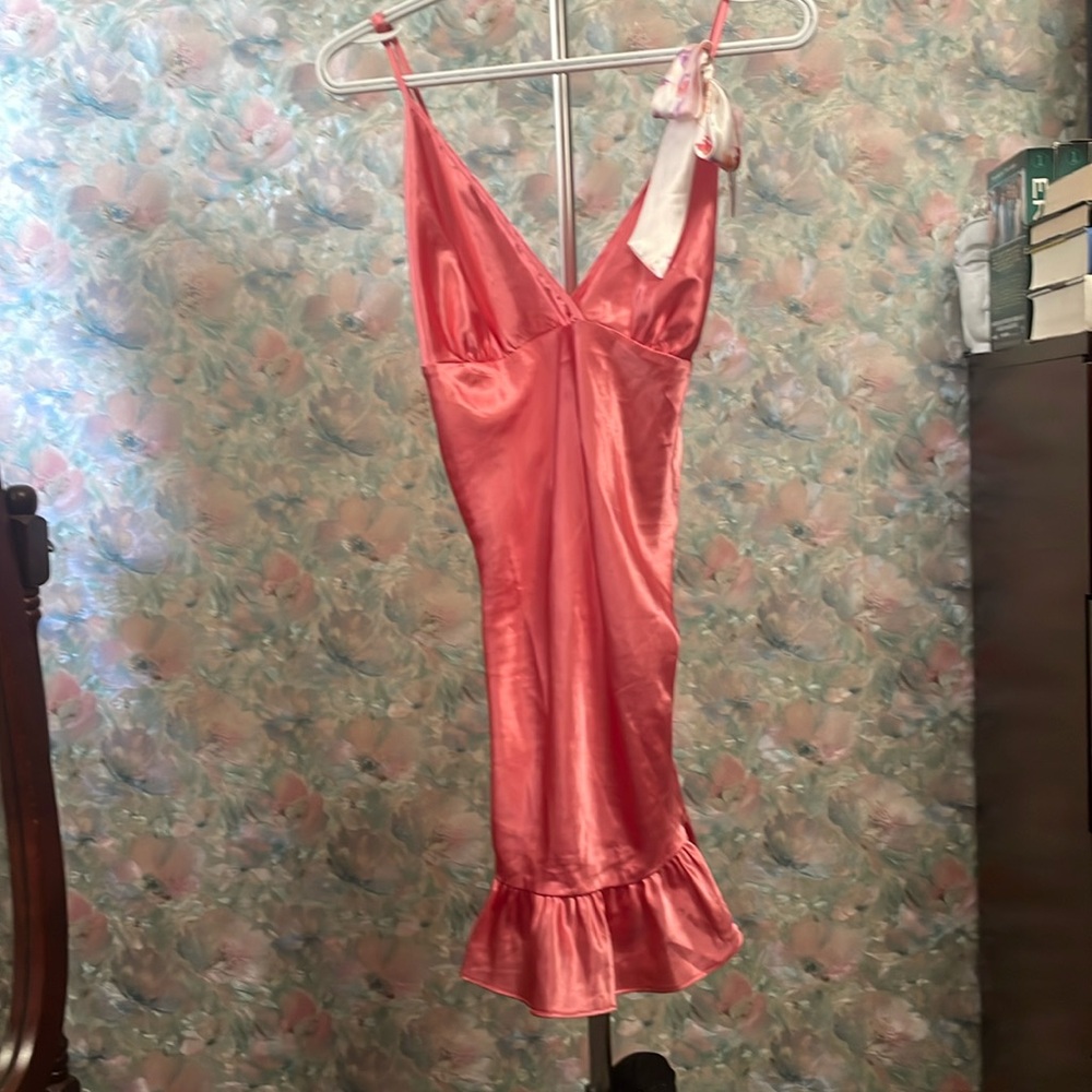La Vie En Rose Pink Nightie XL NWT